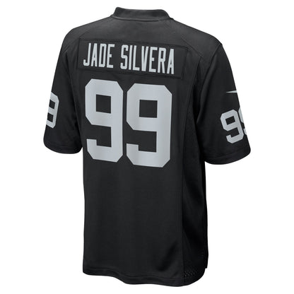 Nesta Jade Silvera Las Vegas Raiders Team Game Jersey - ?Black