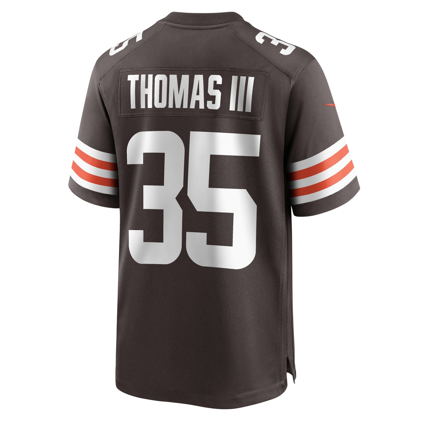 Charlie Thomas Cleveland Browns Team Game Jersey - ?Brown