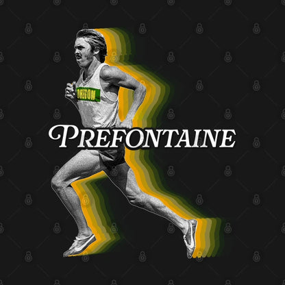 Retro Steve Prefontaine Running Form Fade Hoodie
