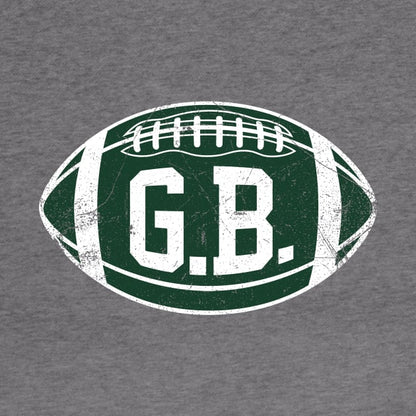 Gb Retro Football - Yellow Hoodie