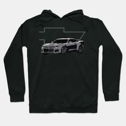 Black 6Th Gen 1Le Ss Zl1 Hoodie