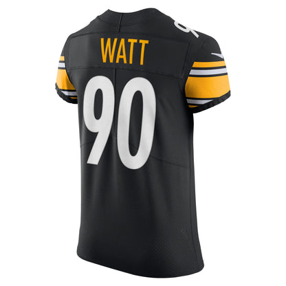 T.J. Watt Pittsburgh Steelers Vapor Elite Player Jersey - Black