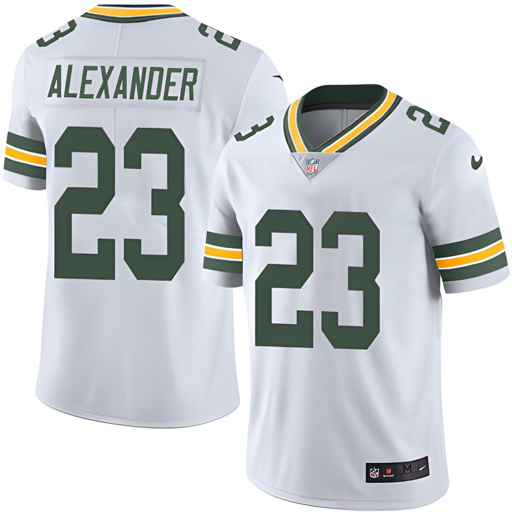 Men's Green Bay Packers Jaire Alexander Vapor Jersey - White