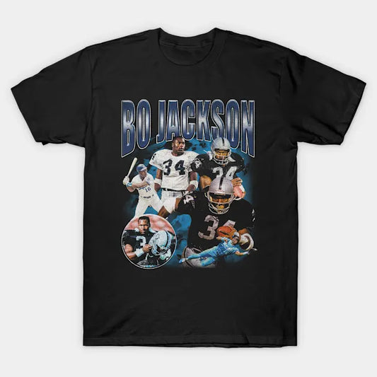 Bo Jackson Vintage Bootleg T-Shirt