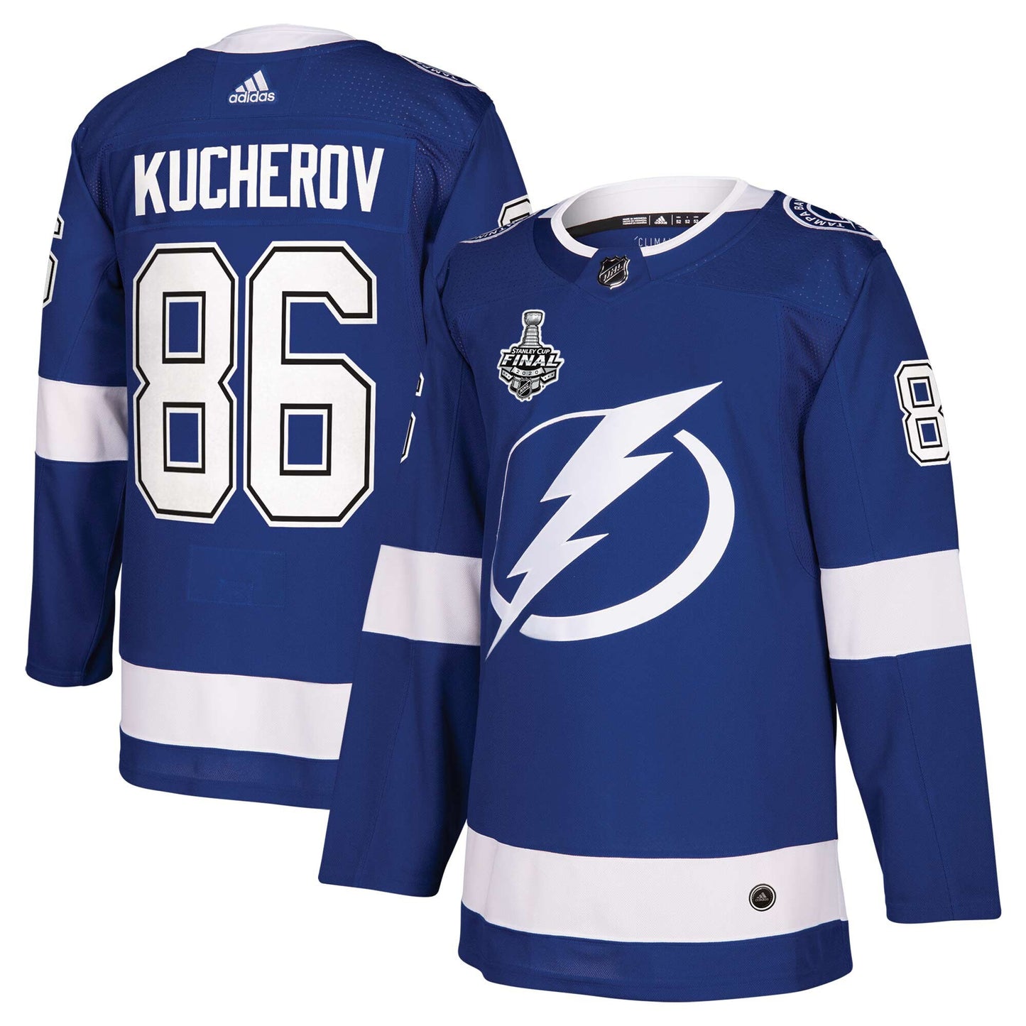 Nikita Kucherov Tampa Bay Lightning 2020 Stanley Cup Final Bound Authentic Player Jersey - Blue