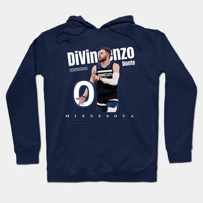 Minnesota Donte Divincenzo #0 Basketball Cartoon Hoodie