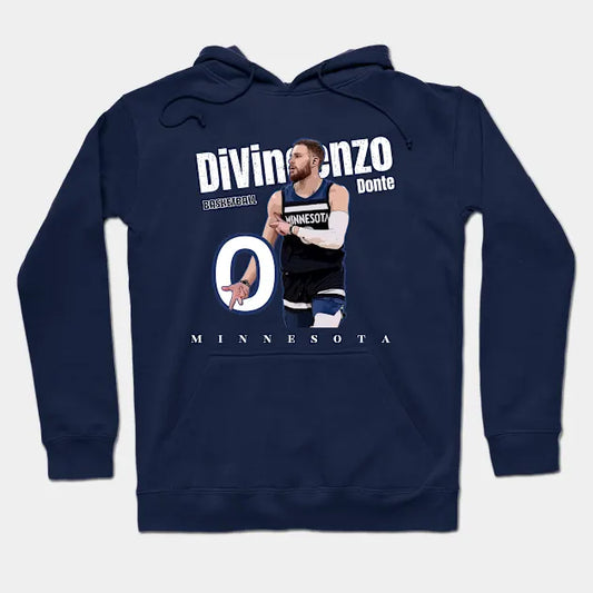 Minnesota Donte Divincenzo #0 Basketball Cartoon Hoodie