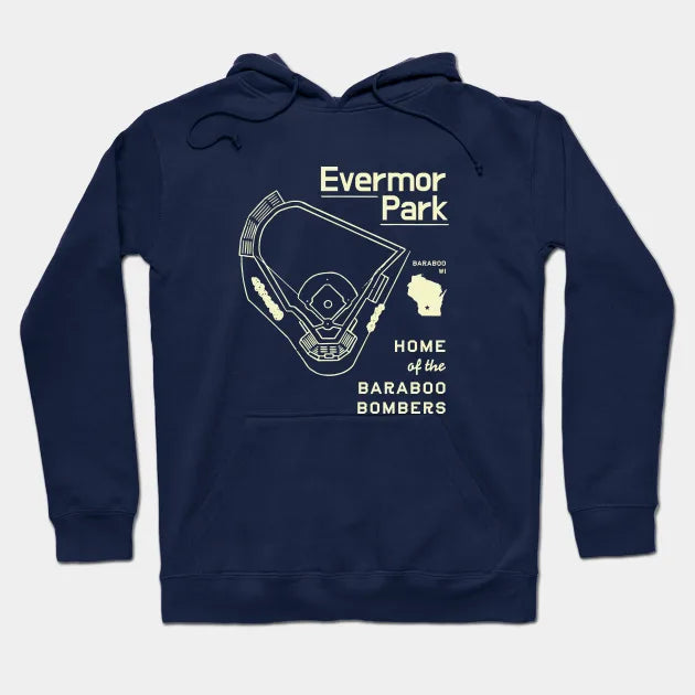 Evermor Park - Home Of The Baraboo Bombers! (Light) Hoodie