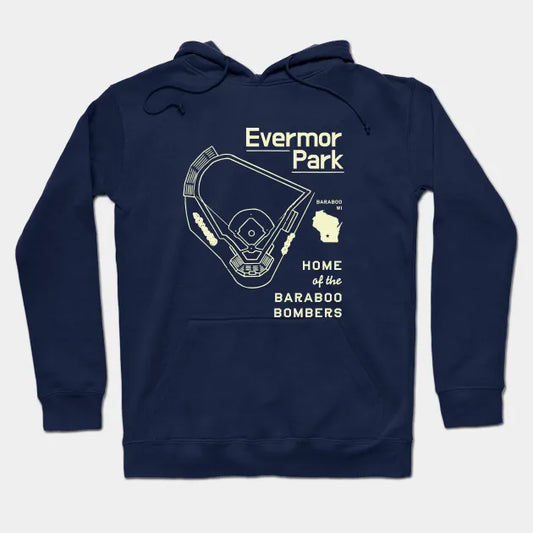 Evermor Park - Home Of The Baraboo Bombers! (Light) Hoodie
