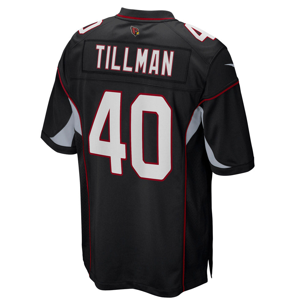 Men's Arizona Cardinals Pat Tillman Retired Player Alternate Game Jersey Black