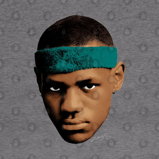 Lebron James Young Big Face Hoodie