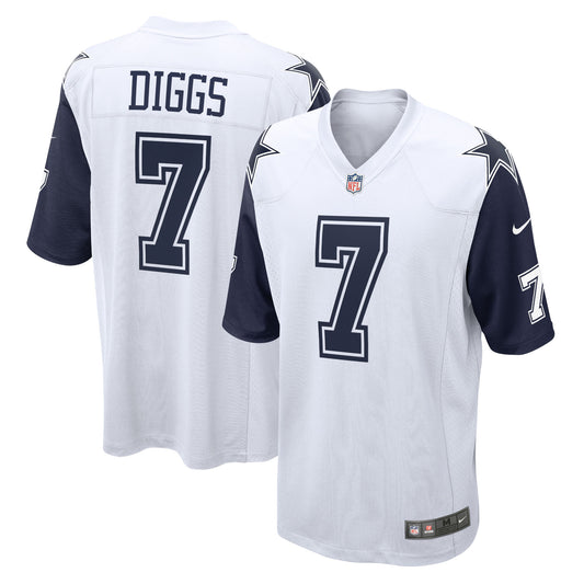 Trevon Diggs Dallas Cowboys Alternate Game Jersey - White