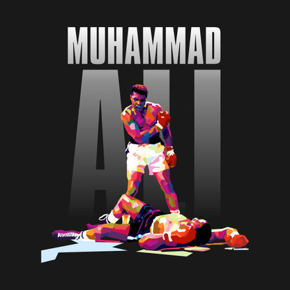 Muhammad Ali Iconic Pose Wpap Hoodie