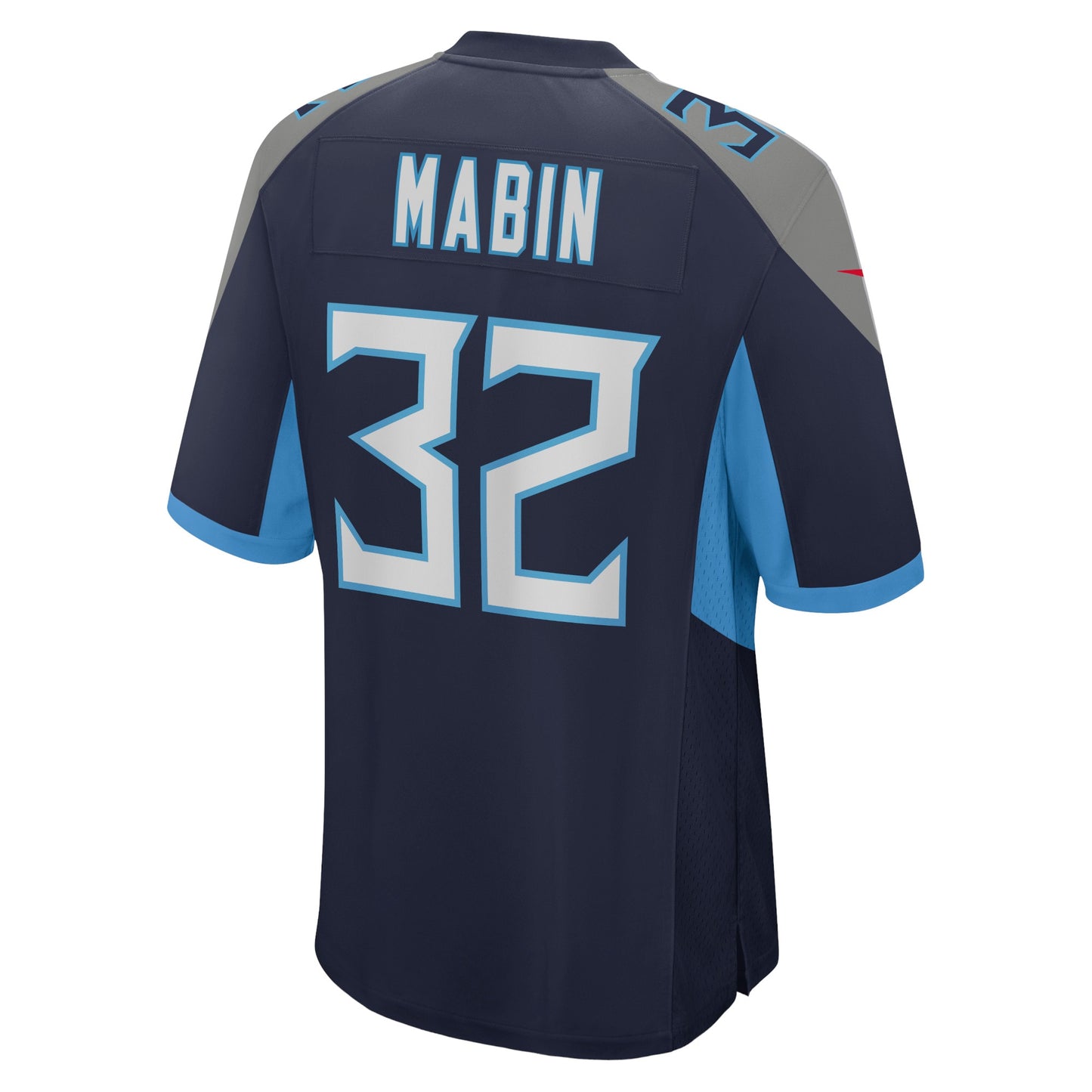 Greg Mabin Tennessee Titans Home Game Player Jersey - Navy
