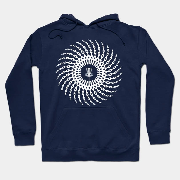 Disc Golf Basket Chains Hoodie