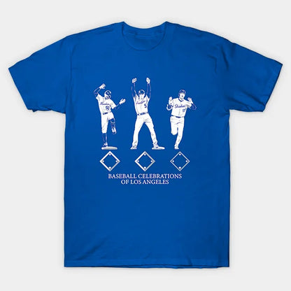 Baseball Celebrations Of Los Angeles T-Shirt