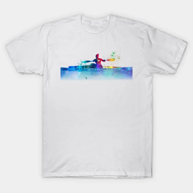 Kayak In Watercolor T-Shirt