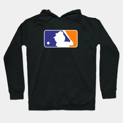 Mr. Met Baseball League Logo Hoodie