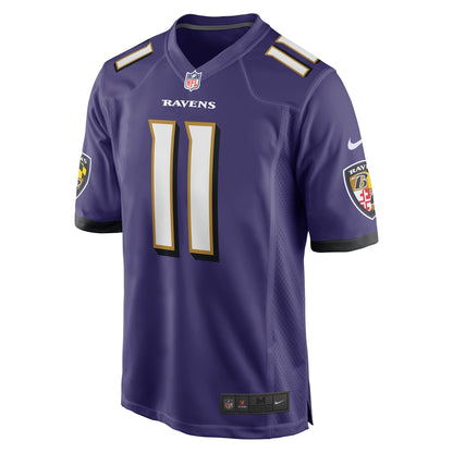 Jordans Stout Baltimore Ravens Player Game Jersey - Purple
