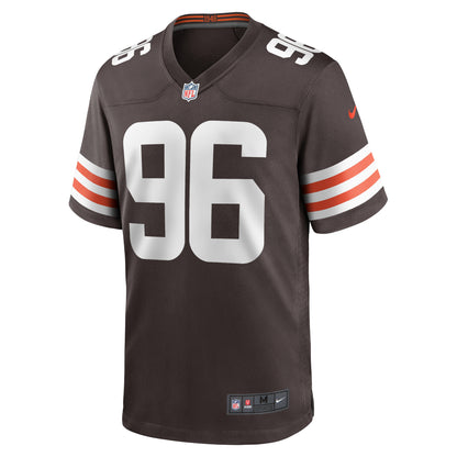 Jordans Elliott Cleveland Browns Game Jersey - Brown