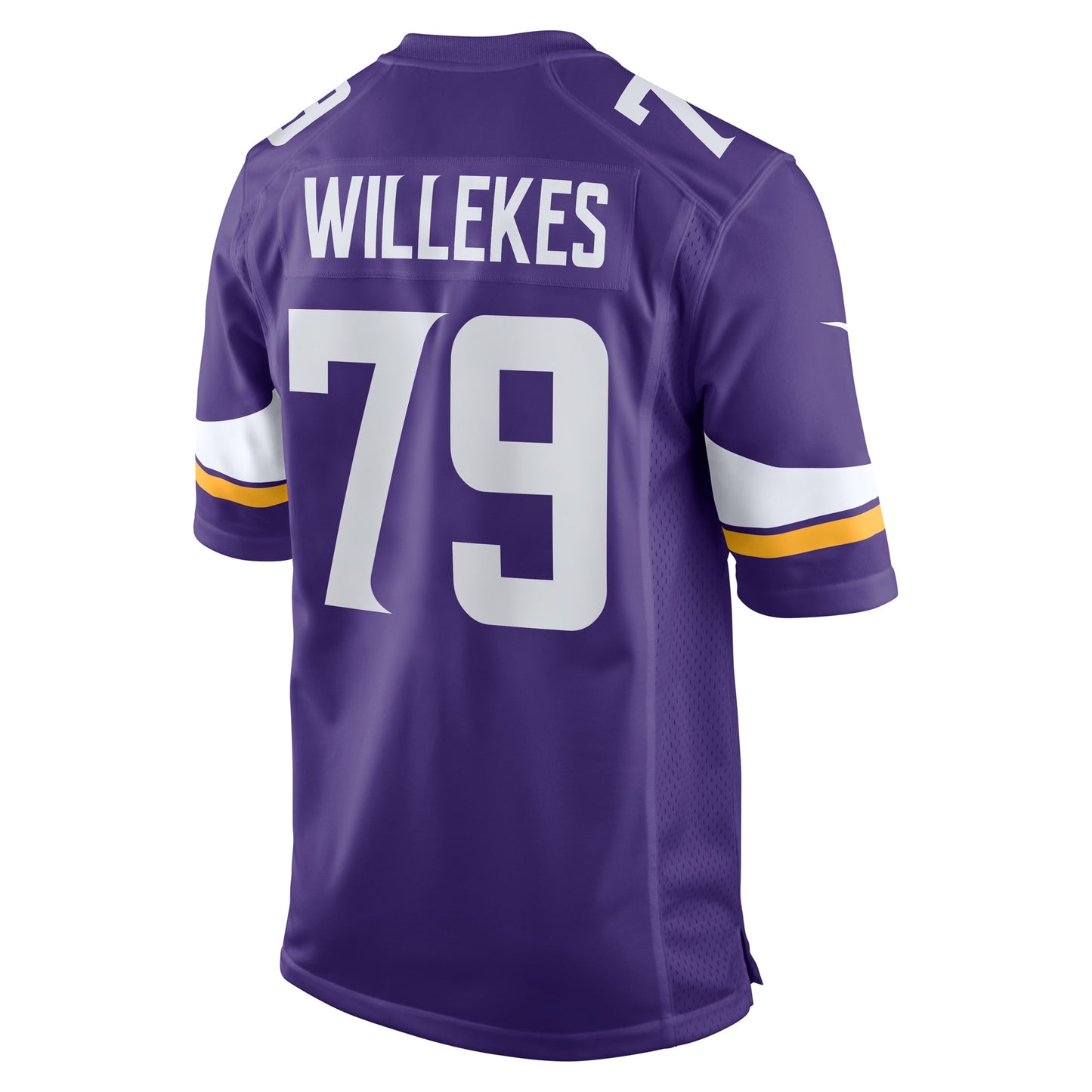 Kenny Willekes Minnesota Vikings Game Jersey - Purple