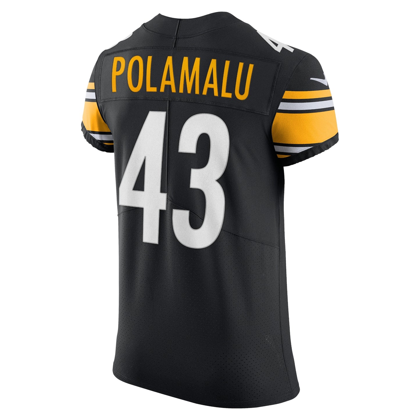 Troy Polamalu Pittsburgh Steelers Retired Player Elite Jersey - Black