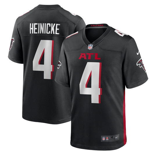 Taylor Heinicke Atlanta Falcons Game Player Jersey - Black
