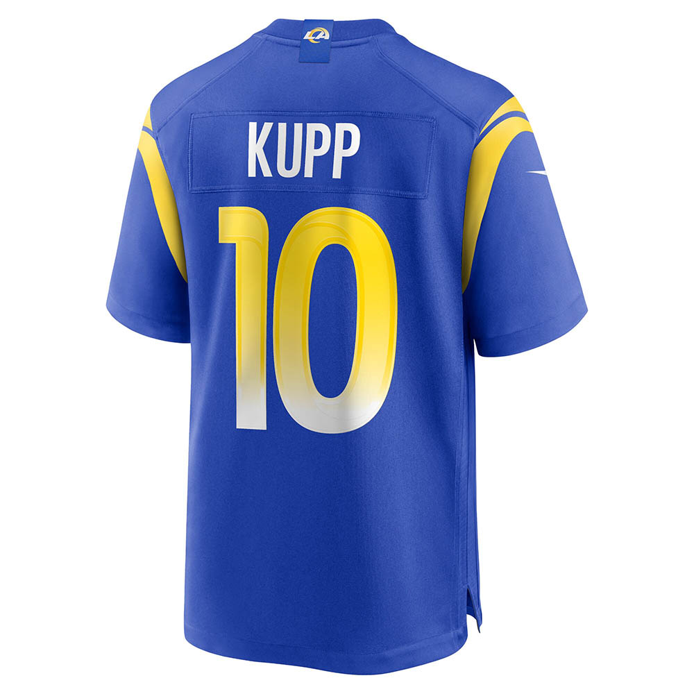 Men's Los Angeles Rams Cooper Kupp Super Bowl LVI Game Patch Jersey Royal