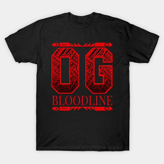 Og Bloodline Wrestling Merch For Wrestling Fans The Bloodline Wrestling Merch T-Shirt