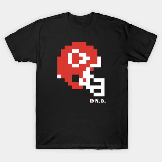 Kc Chiefs Tecmo Bowl Helmet T-Shirt