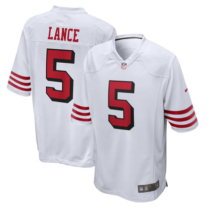 Trey Lance San Francisco 49ers Alternate Game Jersey - White