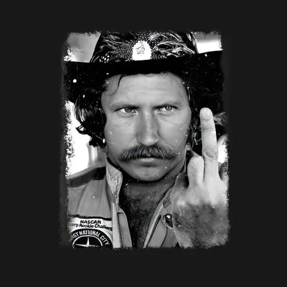 Dale Earnhardt Middle Finger Up Retro 90S Style T-Shirt