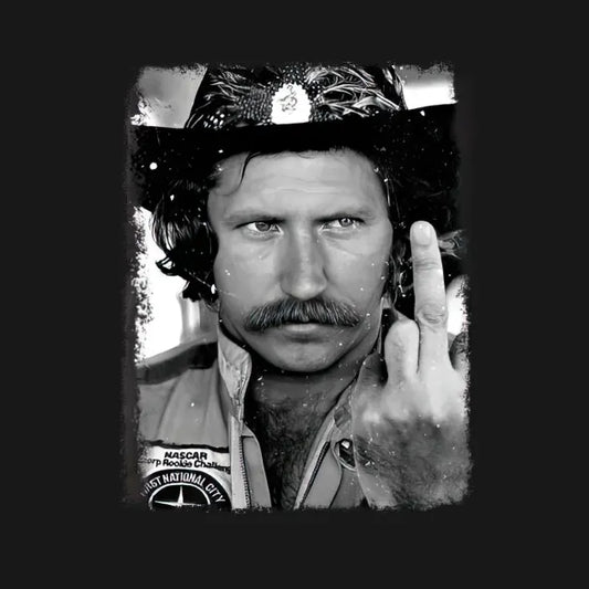 Dale Earnhardt Middle Finger Up Retro 90S Style T-Shirt