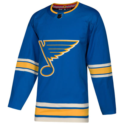 St. Louis Blues Alternate Authentic Blank Jersey - Blue
