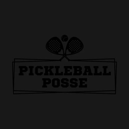 Pickleball Posse Funny Pickleball Quote For Pickleball Lovers Hoodie