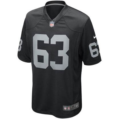 Gene Upshaw Las Vegas Raiders Game Retired Player Jersey - Black