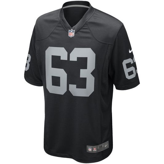 Gene Upshaw Las Vegas Raiders Game Retired Player Jersey - Black