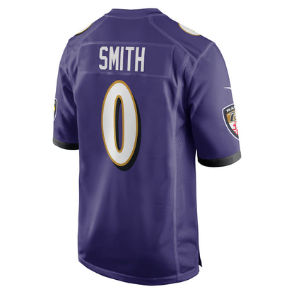 Roquan Smith Baltimore Ravens Team Game Jersey - Purple