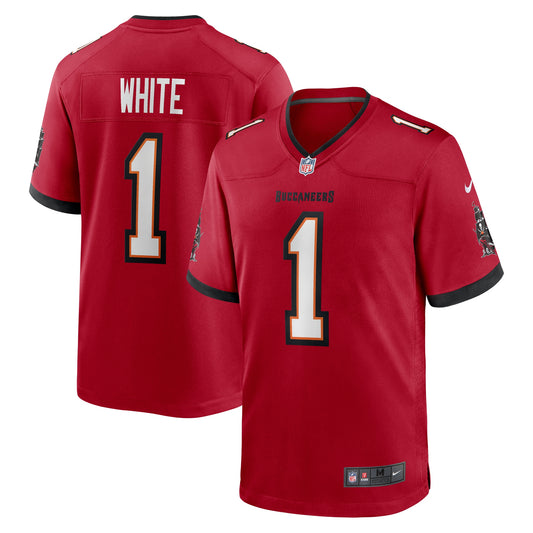 Rachaad White Tampa Bay Buccaneers Game Player Jersey - Red