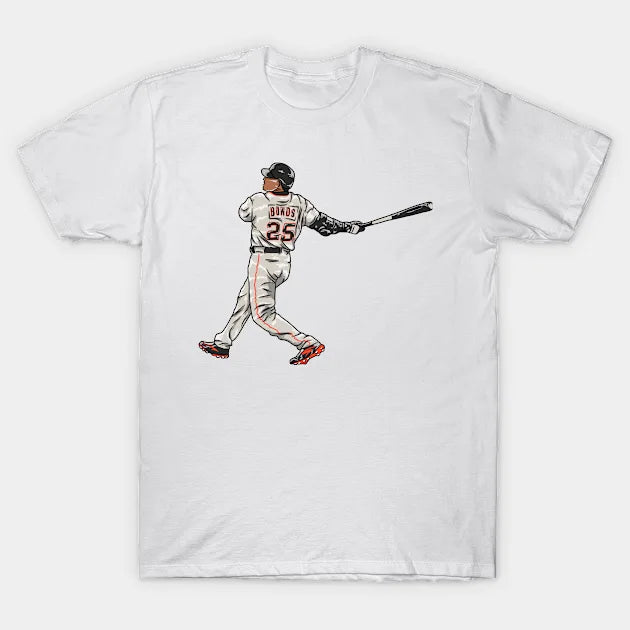 Barry Bonds Cartoon T-Shirt