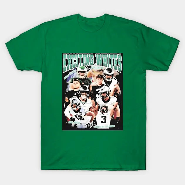 Official Exciting Whites Eagles - Cooper Dejean And Reed Blankenship Exciting Whites T-Shirt