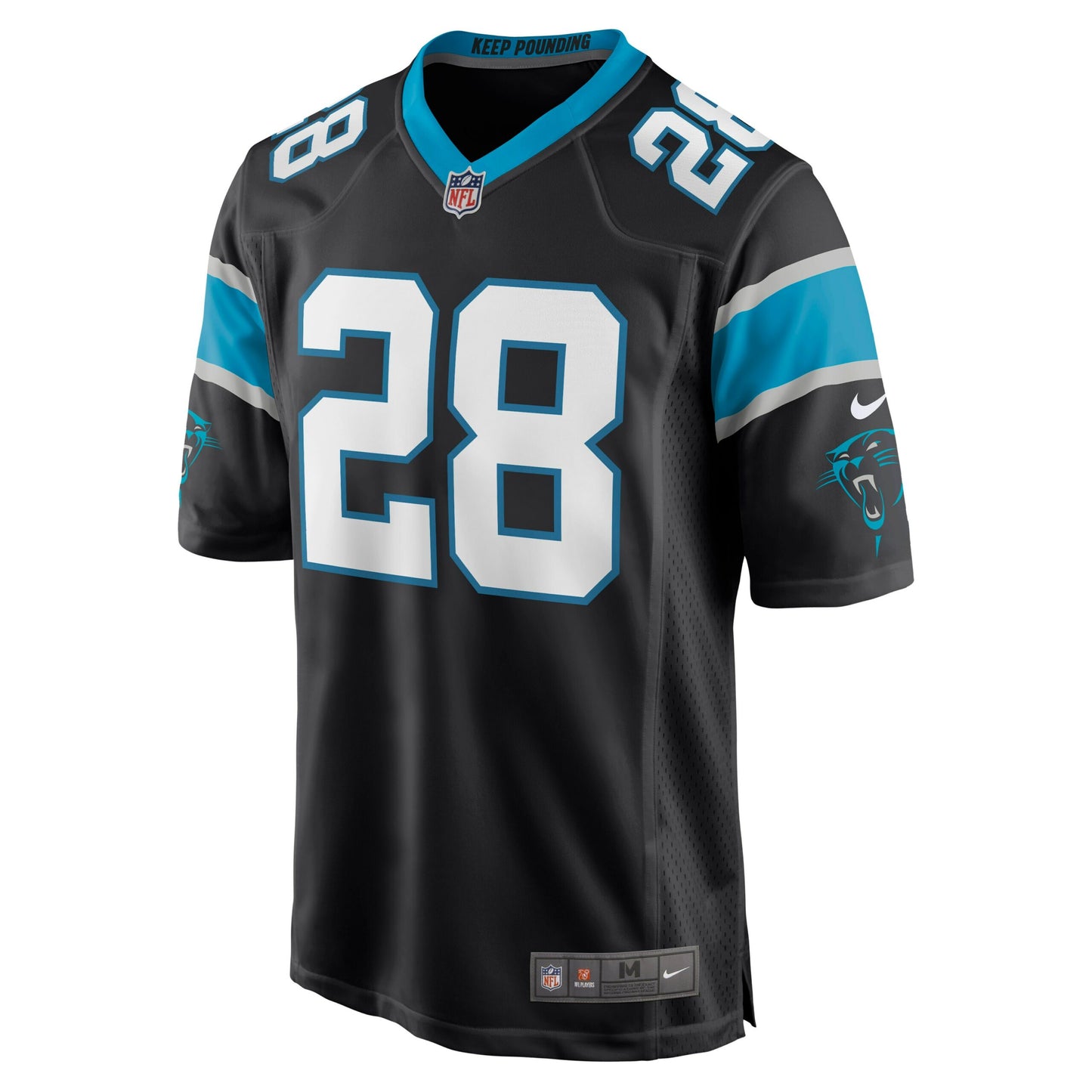 Mike Davis Carolina Panthers Game Jersey - Black