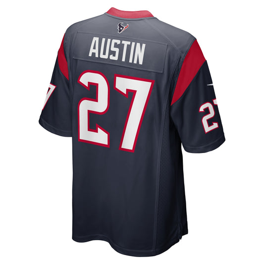 Alex Austin Houston Texans Team Game Jersey - ?Navy