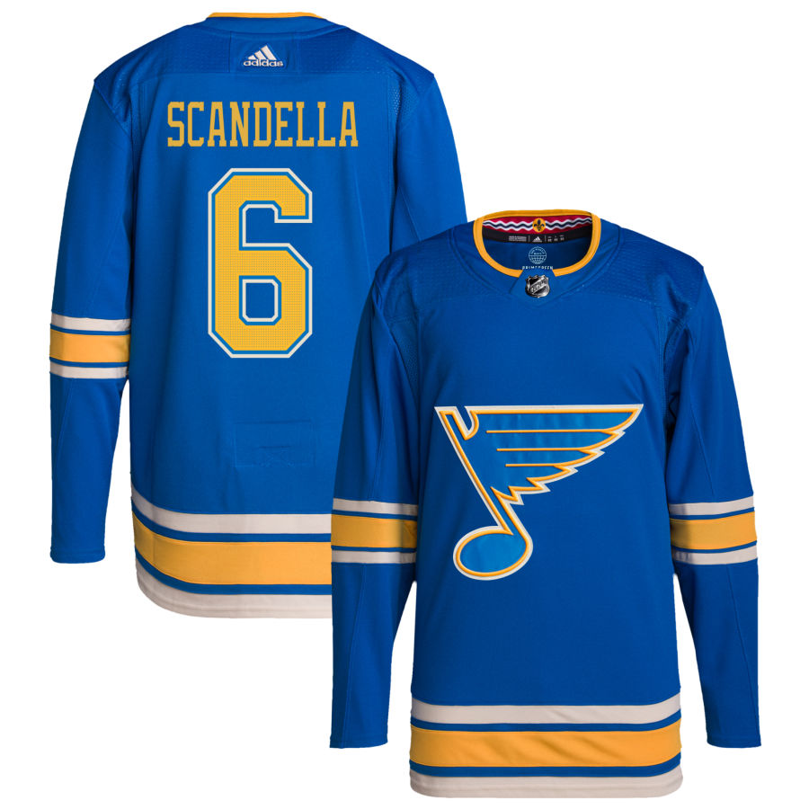 Marco Scandella St. Louis Blues Alternate Authentic Pro Jersey - Blue