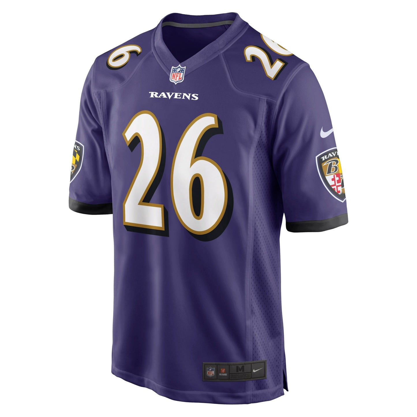 Geno Stone Baltimore Ravens Game Jersey - Purple