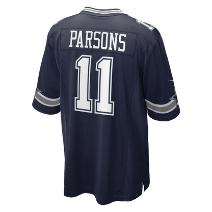 Micah Parsons Dallas Cowboys 2021 NFL Draft First Round Pick Game Jersey - Navy