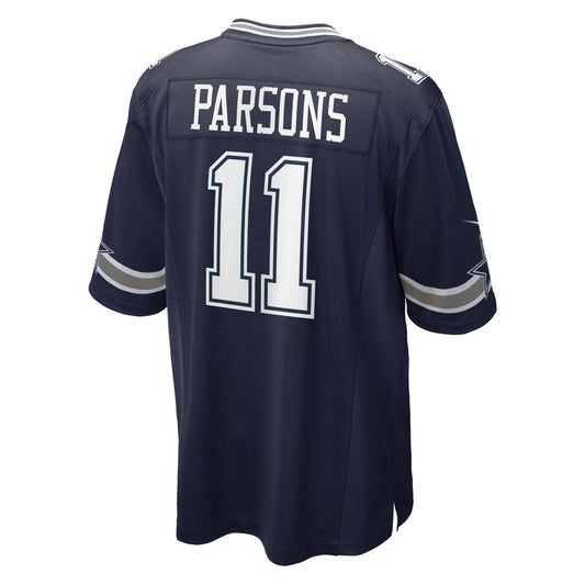 Micah Parsons Dallas Cowboys 2021 NFL Draft First Round Pick Game Jersey - Navy
