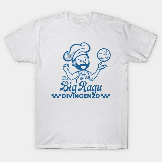 Donte Divincenzo: The Big Ragu Retro Logo T-Shirt