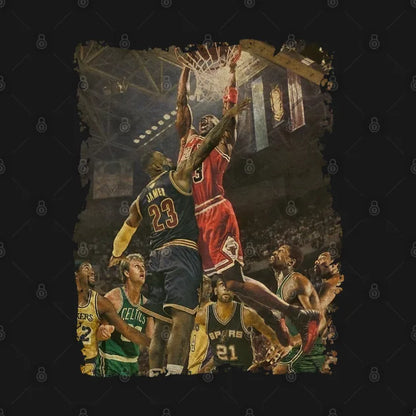 Over The Top, Many Great Basketball Players But The Greatest Is Only One Hoodie