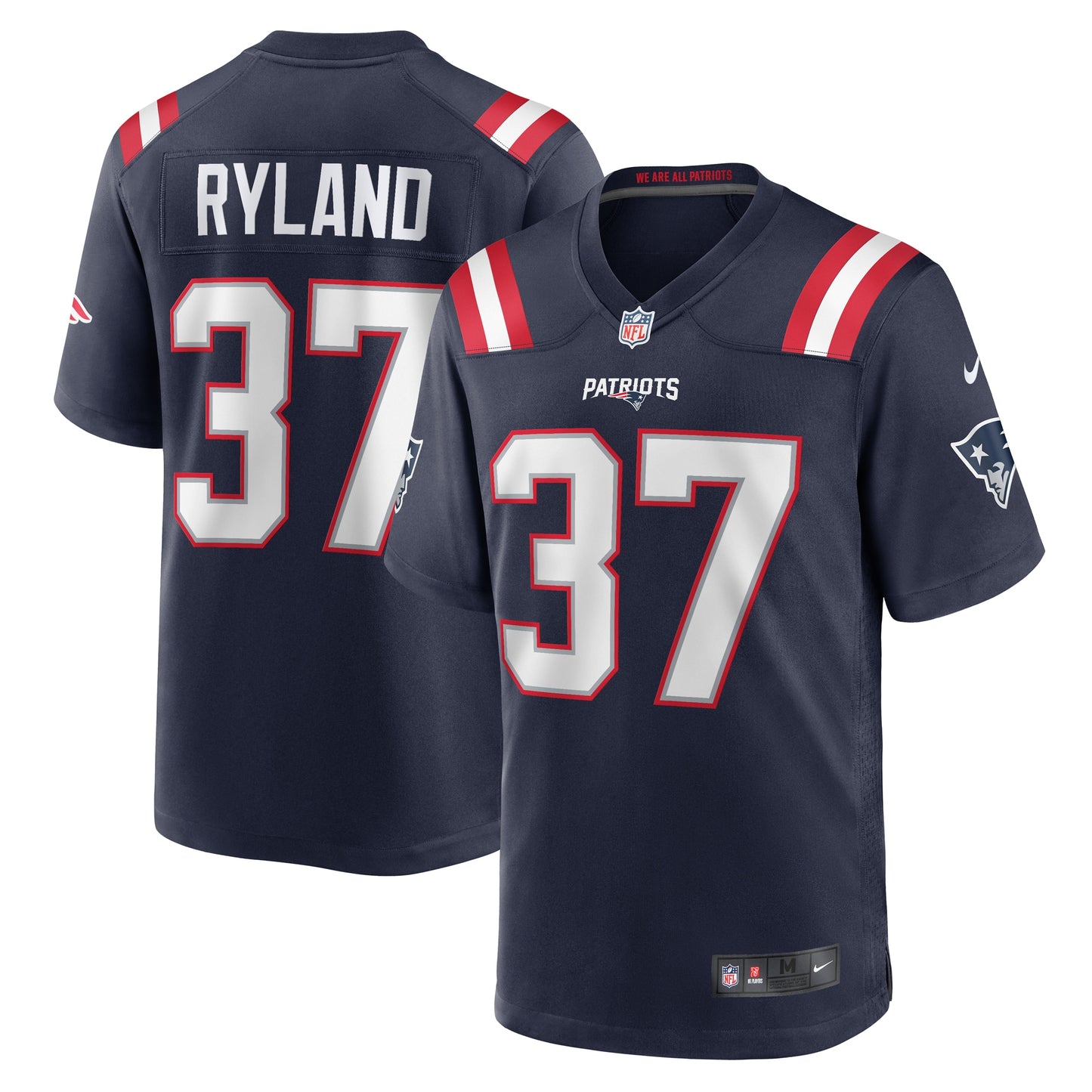 Chad Ryland New England Patriots Team Game Jersey - ?Navy